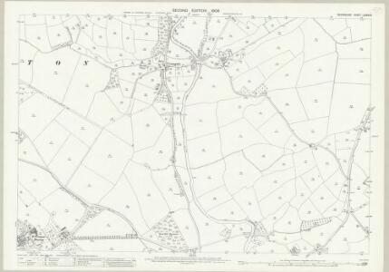 Devon LXXXVI.6 (includes: St Stephens By Launceston Rural; Werrington) - 25 Inch Map