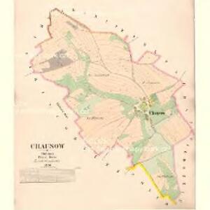 Chausow - c2619-1-001 - Kaiserpflichtexemplar der Landkarten des stabilen Katasters