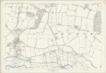 Suffolk XXVIII.10 (includes: Blyford; Holton; Sotherton; Wenhaston) - 25 Inch Map