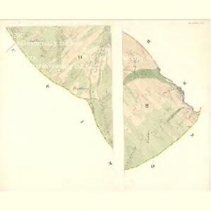 Slawitschin und Mladotitz - m2770-2-005 - Kaiserpflichtexemplar der Landkarten des stabilen Katasters