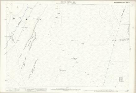 Northumberland (Old Series) XXXVIII.10 (includes: Denwick; Edlingham) - 25 Inch Map