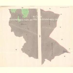 Dwarozna Lhotta - m3176-1-009 - Kaiserpflichtexemplar der Landkarten des stabilen Katasters