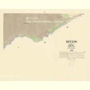 Bittow - c0251-1-004 - Kaiserpflichtexemplar der Landkarten des stabilen Katasters