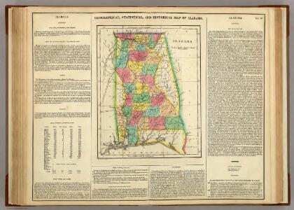 Map Of Alabama.