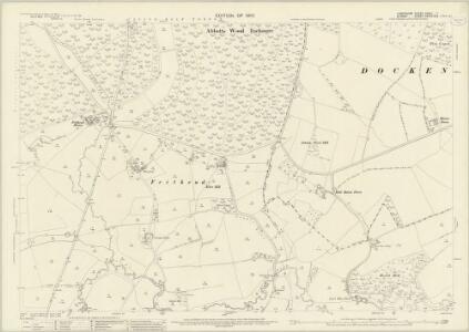 Hampshire and Isle of Wight XXXVI.7 (includes: Binsted; Dockenfield; Headley; Kingsley) - 25 Inch Map