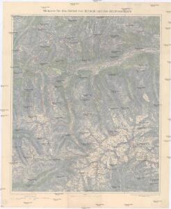 Skikarte für das Gebiet von Krimml und des Großvenedigers