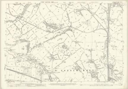 Lancashire XCIII.3 (includes: Standish With Langtree; Wigan) - 25 Inch Map