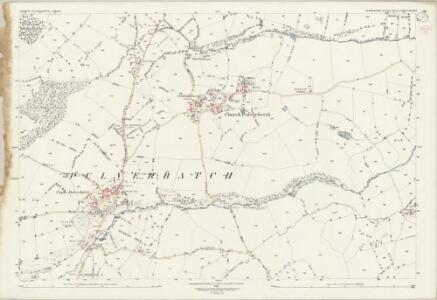 Shropshire XLVIII.4 (includes: Church Pulverbach) - 25 Inch Map