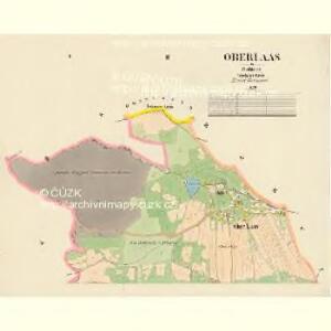 Oberlaas - c3812-2-001 - Kaiserpflichtexemplar der Landkarten des stabilen Katasters