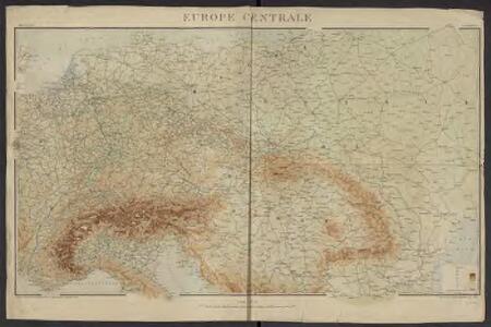 Géographie. croquis n3, Europe centrale