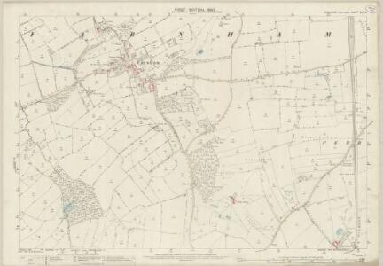 Yorkshire CLIV.4 (includes: Farnham; Ferrensby; Scotton; Scriven) - 25 Inch Map