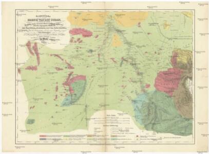 Geognostiche Karte von ost Sudan, umfaßsend dei Länder Kordofan, Nuba, Sennaar, Roserres, Faßsokl und el Pert nebst den angrenzenden Theilen von Dar Fur, Nubien, Ab eßsinien und den Galla Ländern