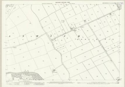 Lincolnshire XCVIII.9 (includes: Anwick; Ewerby and Evedon) - 25 Inch Map