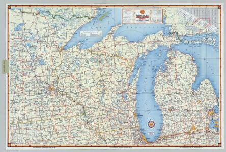 Shell Sectional Map No. 6 - North Central States.