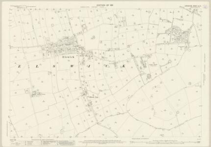 Lancashire LII.5 (includes: Elswick; Great Eccleston; Greenhalgh With Thistleton; Inskip With Sowerby; Treales Roseacre And Wharles) - 25 Inch Map