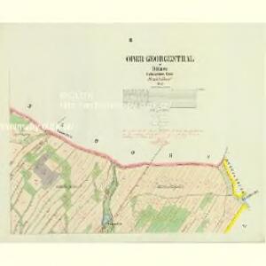 Ober Georgenthal - c2061-1-003 - Kaiserpflichtexemplar der Landkarten des stabilen Katasters