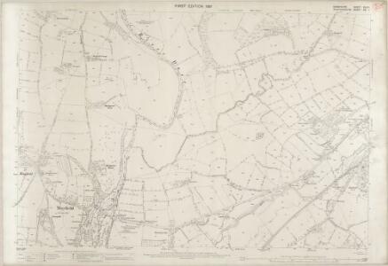 Derbyshire XLIII.1 (includes: Ashbourne; Clifton and Compton; Mapleton; Mayfield; Offcote and Underwood) - 25 Inch Map