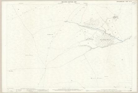 Northumberland (Old Series) XLIII.14 (includes: Holystone; Woodside) - 25 Inch Map