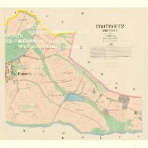 Protiwetz (Protiwec) - c6139-1-002 - Kaiserpflichtexemplar der Landkarten des stabilen Katasters