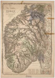 Norge 146: Kart over det sydlige Norge