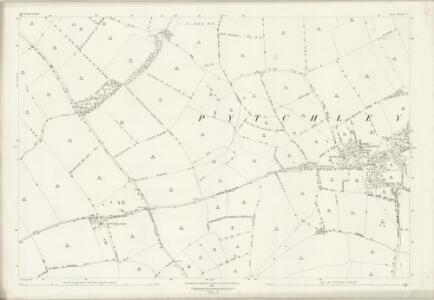 Northamptonshire XXXII.5 (includes: Broughton; Pytchley) - 25 Inch Map