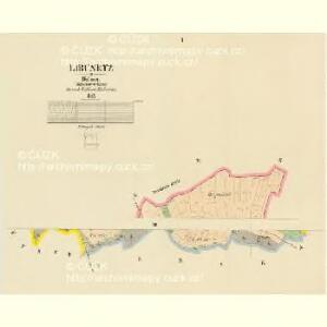 Libunetz - c4059-1-001 - Kaiserpflichtexemplar der Landkarten des stabilen Katasters