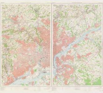 Philadelphia and vicinity, east, 1955 (and west, 1956) (Pennsylvania - New Jersey)