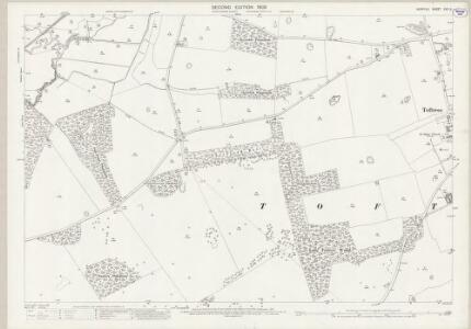 Norfolk XXV.9 (includes: Dunton; Raynham; Tattersett) - 25 Inch Map
