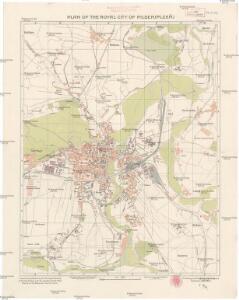 Plan of the royal city of Pilsen