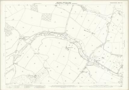 Worcestershire IX.13 (includes: Chaddesley Corbett; Churchill and Blakedown; Stone) - 25 Inch Map