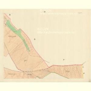 Chilitz (Chilice) - m1000-1-006 - Kaiserpflichtexemplar der Landkarten des stabilen Katasters