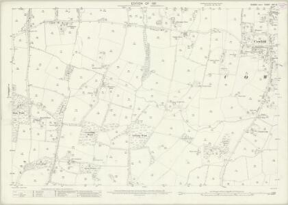 Sussex XXV.13 (includes: Cowfold; West Grinstead) - 25 Inch Map