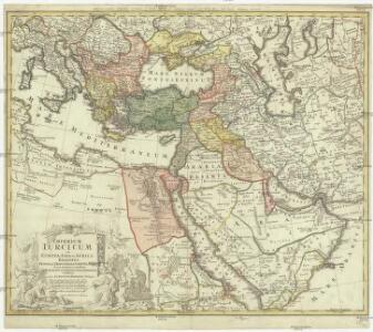 Imperium Turcium in Europa, Asia et Africa, regiones proprias, tributarias, clientelaresq[ue]