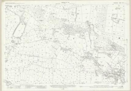 Derbyshire XVI.7 (includes: Eyam; Foolow) - 25 Inch Map