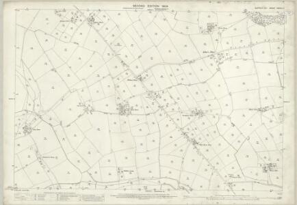 Suffolk XXXVIII.11 (includes: Heveningham; Peasenhall) - 25 Inch Map