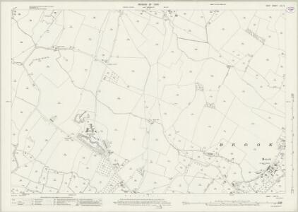 Kent LXV.3 (includes: Brook; Wye) - 25 Inch Map