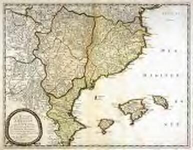 Les estats de la couronne d'Arragon en Espagne ou sont l'Arragon royaume, le Catalogne princip.te