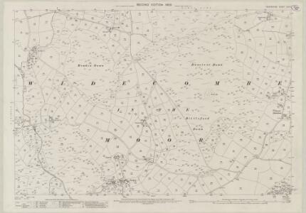 Devon CVIII.1 (includes: Widecombe in the Moor) - 25 Inch Map