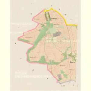 Pržes (Přes) - c6204-1-001 - Kaiserpflichtexemplar der Landkarten des stabilen Katasters