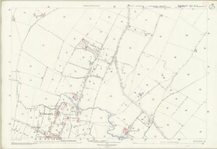 Huntingdonshire XX.3 (includes: Kimbolton; Tilbrook) - 25 Inch Map