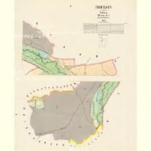 Hoersin - c2381-1-001 - Kaiserpflichtexemplar der Landkarten des stabilen Katasters