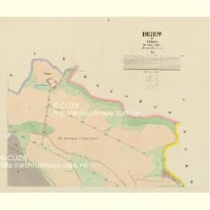 Drhow - c1529-1-002 - Kaiserpflichtexemplar der Landkarten des stabilen Katasters