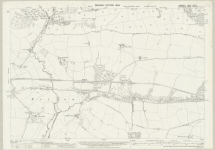 Somerset LXVIII.11 (includes: Bampton; Chipstable; Clayhanger) - 25 Inch Map
