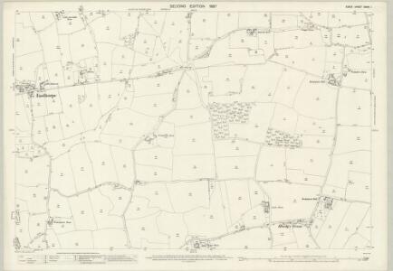 Essex (1st Ed/Rev 1862-96) XXXVI.1 (includes: Birch; Copford) - 25 Inch Map