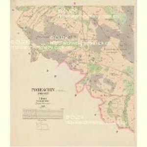 Poreschin (Poressin) - c6461-1-002 - Kaiserpflichtexemplar der Landkarten des stabilen Katasters
