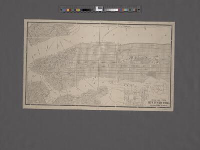 Map of New York City south of 118th street.