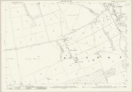 Yorkshire CIX.10 (includes: Ganton; Sherburn) - 25 Inch Map