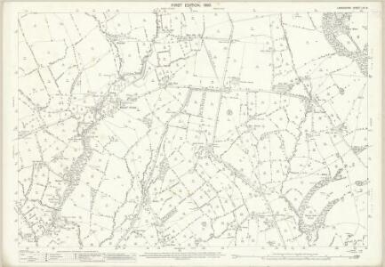 Lancashire LIV.6 (includes: Dilworth; Dutton; Ribchester) - 25 Inch Map