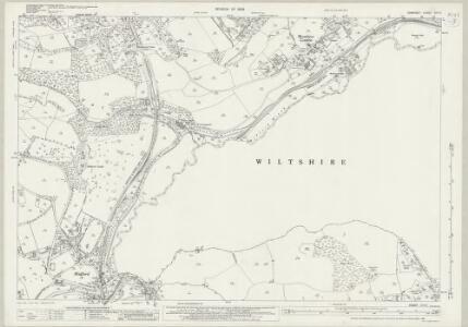 Somerset XIV.14 (includes: Bath; Freshford; Hinton Charterhouse; Limpley Stoke; Monkton Combe; South Stoke; Wellow) - 25 Inch Map