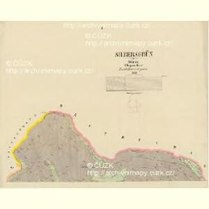 Silbersgrün - c1748-3-001 - Kaiserpflichtexemplar der Landkarten des stabilen Katasters